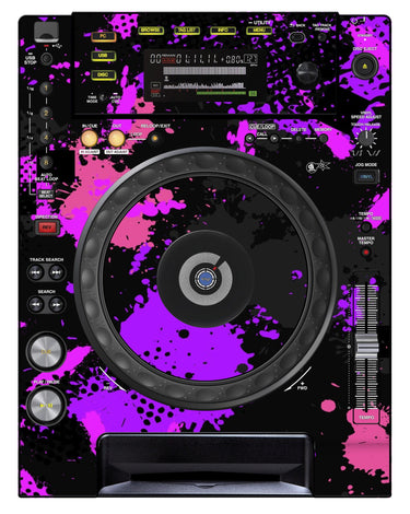 Pioneer DJ CDJ 850 Skin Conflict Purple